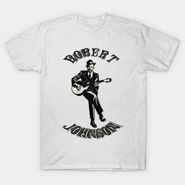 Robert Johnson T-Shirt by Background wallpapers 